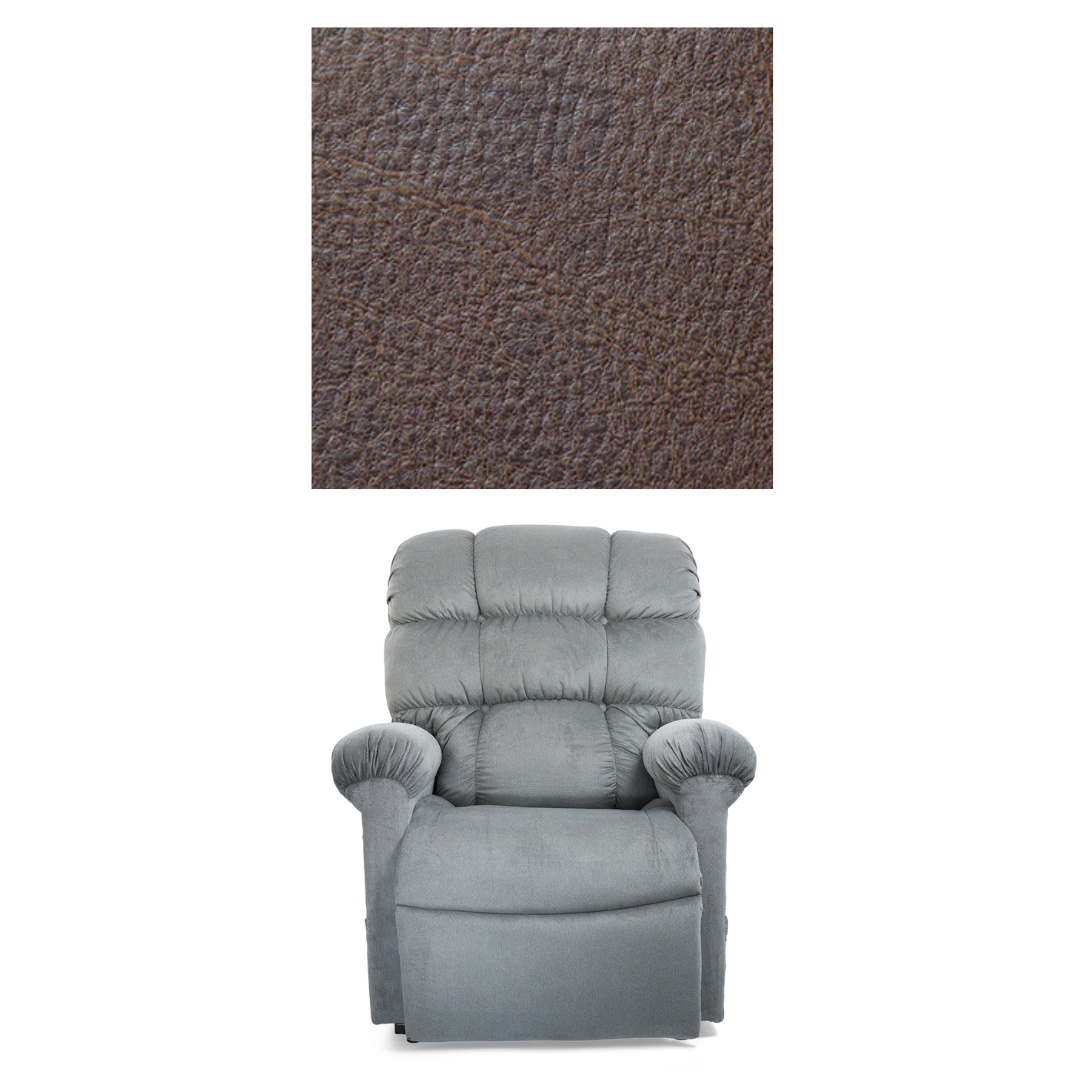 Golden Technologies PR510 MaxiComfort Cloud Series Extra Wide Assisted Lift Chair Recliner - Bourbon